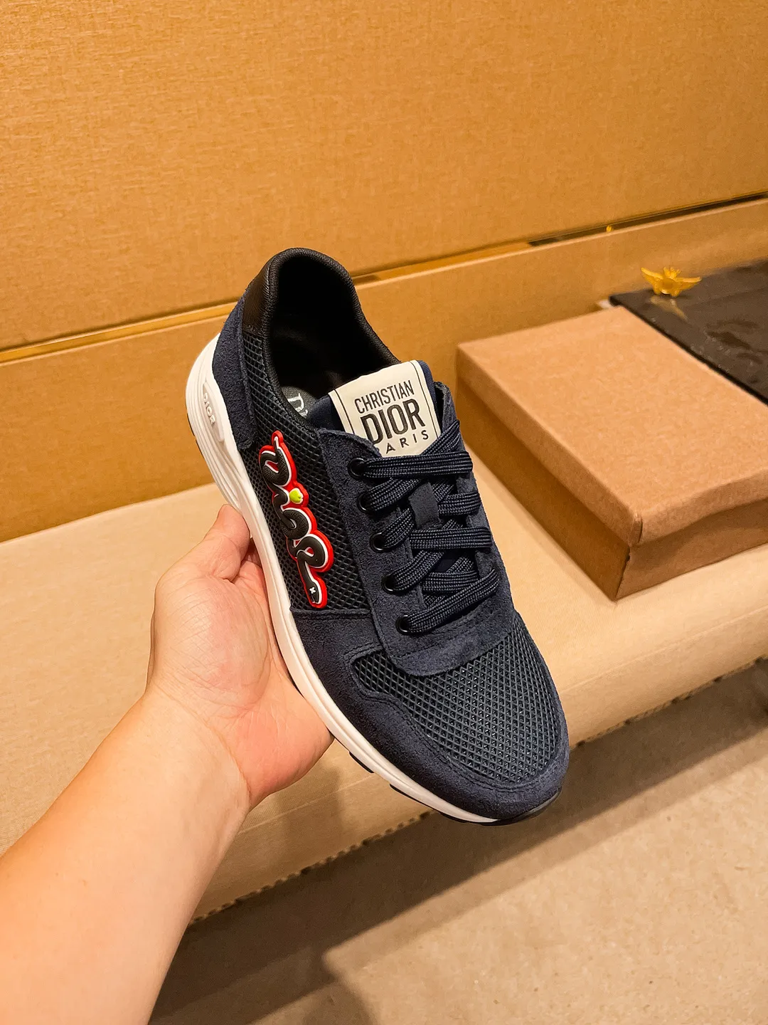 🚘🚘Factory batch 438💰👍[Dior]🔥🔝High-end brand of men's shoes official website 1:1 latest masterpiece: the upper is made of Italian official website original special technical cloth fabric 🔥original comfortable and breathable lining➕original designated non-slip outsole🔥making walking more convenient and comfortable! An exclusive new model, a stunning work, a beautiful 1:1 replica [color] compared to the official quality! Create a fashionable personality to set off your uniqueness! A must-have for trendy men! 🔥, sizes: 38-44. color:.     Multiple colors available🔥